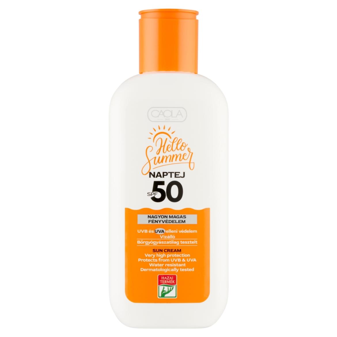 Caola Hello Summer naptej SPF50