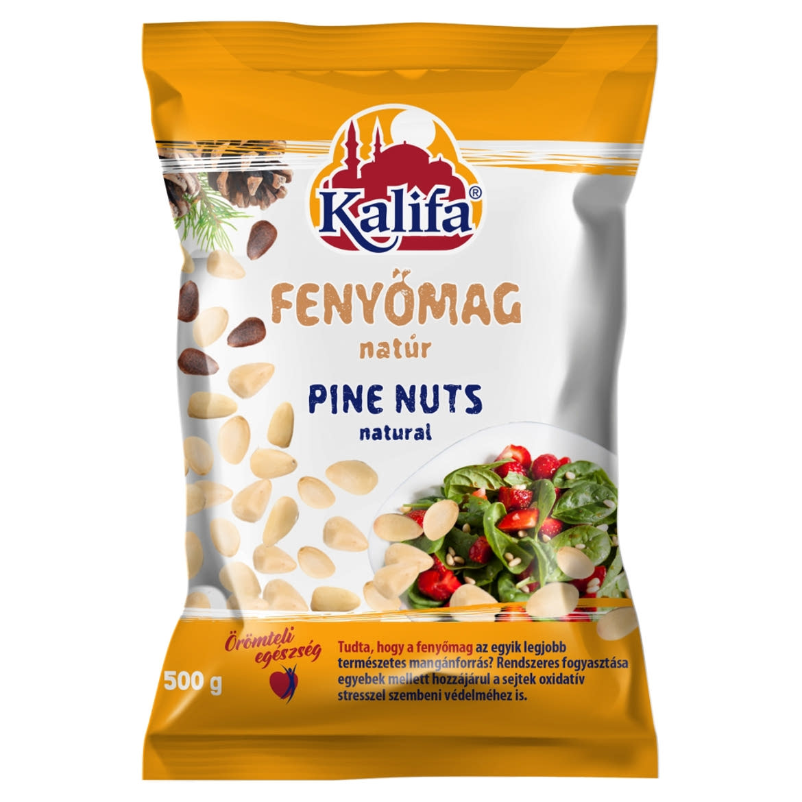 Kalifa natúr fenyőmag