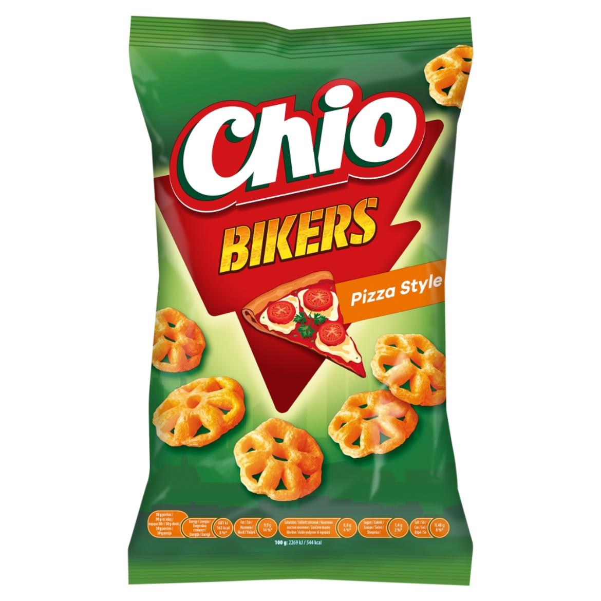 Chio Bikers pizza ízű kukoricasnack