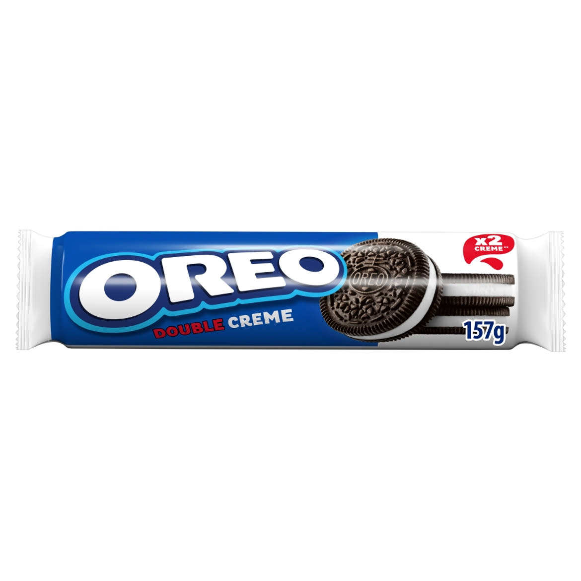 Oreo Double Creme vanília ízű töltelékkel töltött kakaós keksz