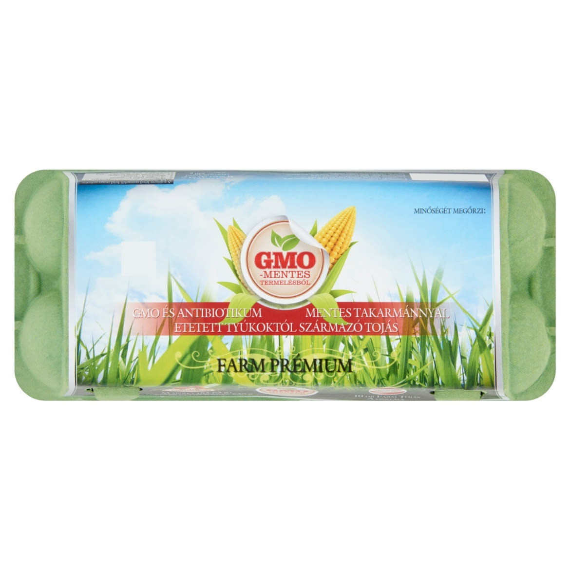 Farm Tojás Prémium GMO mentes M