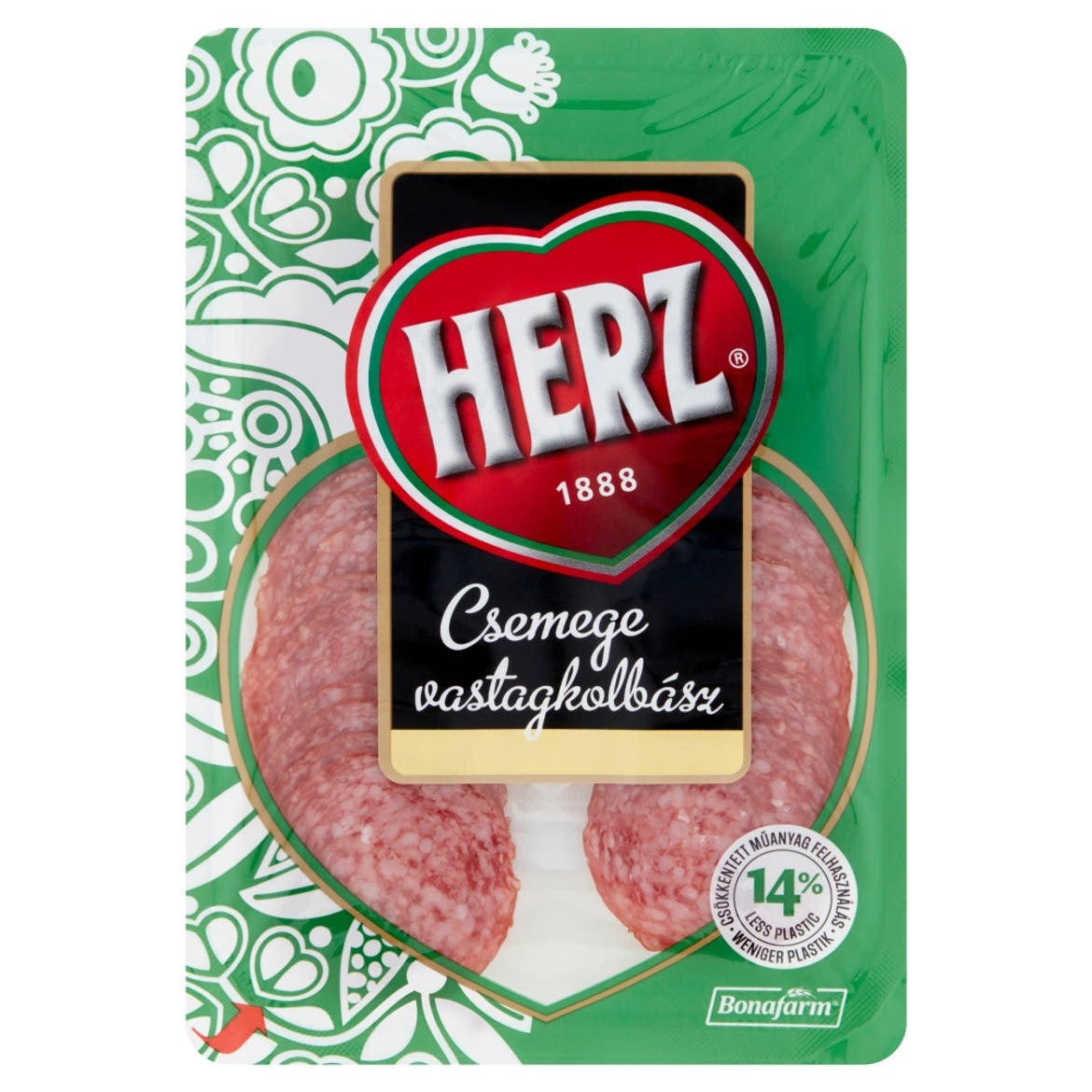 HERZ szeletelt csemege vastagkolbász