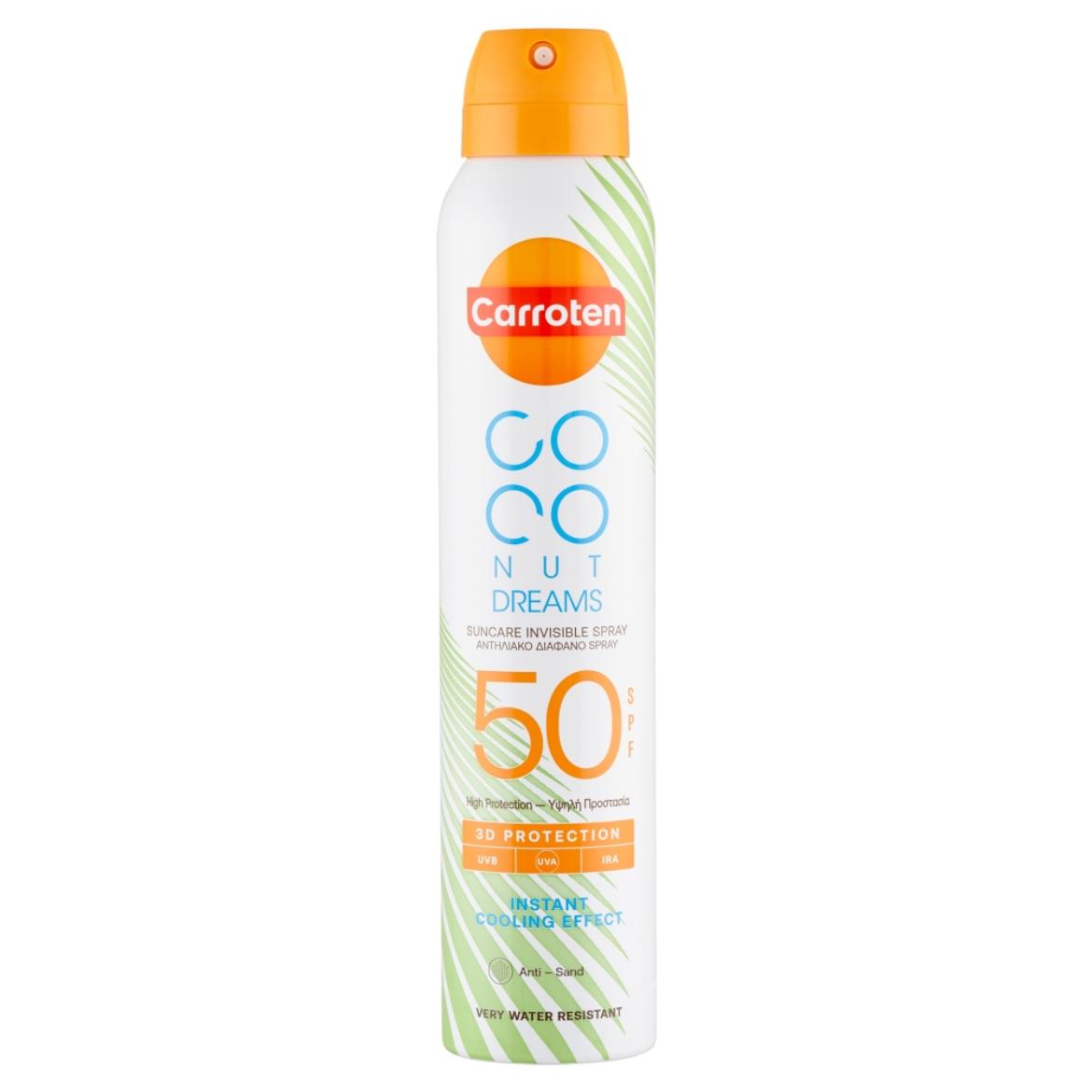 Carroten Coconut Dreams napvédő spray SPF50