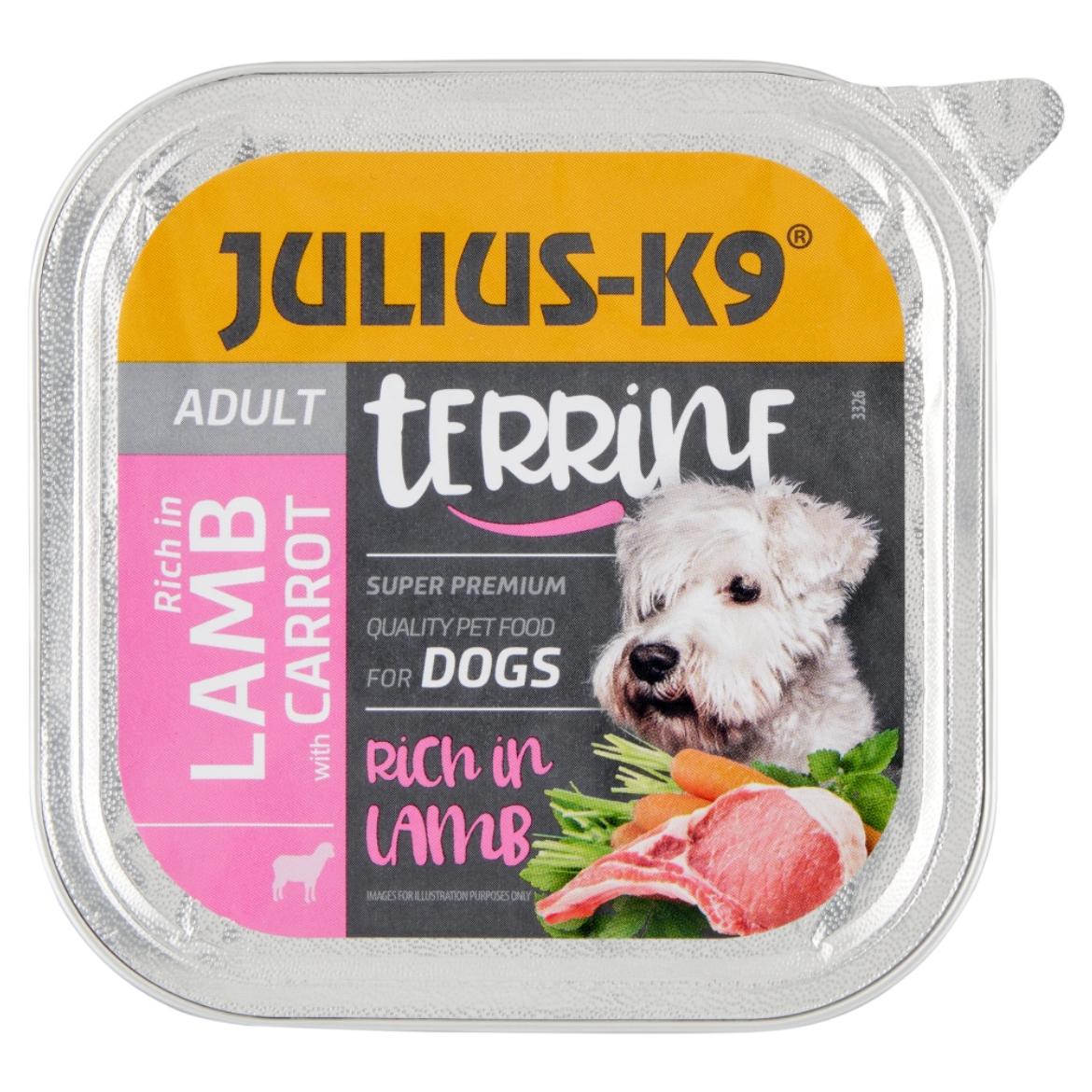 Julius-K9 bárány sütőtökkel teljes értékű eledel felnőtt kutyák számára