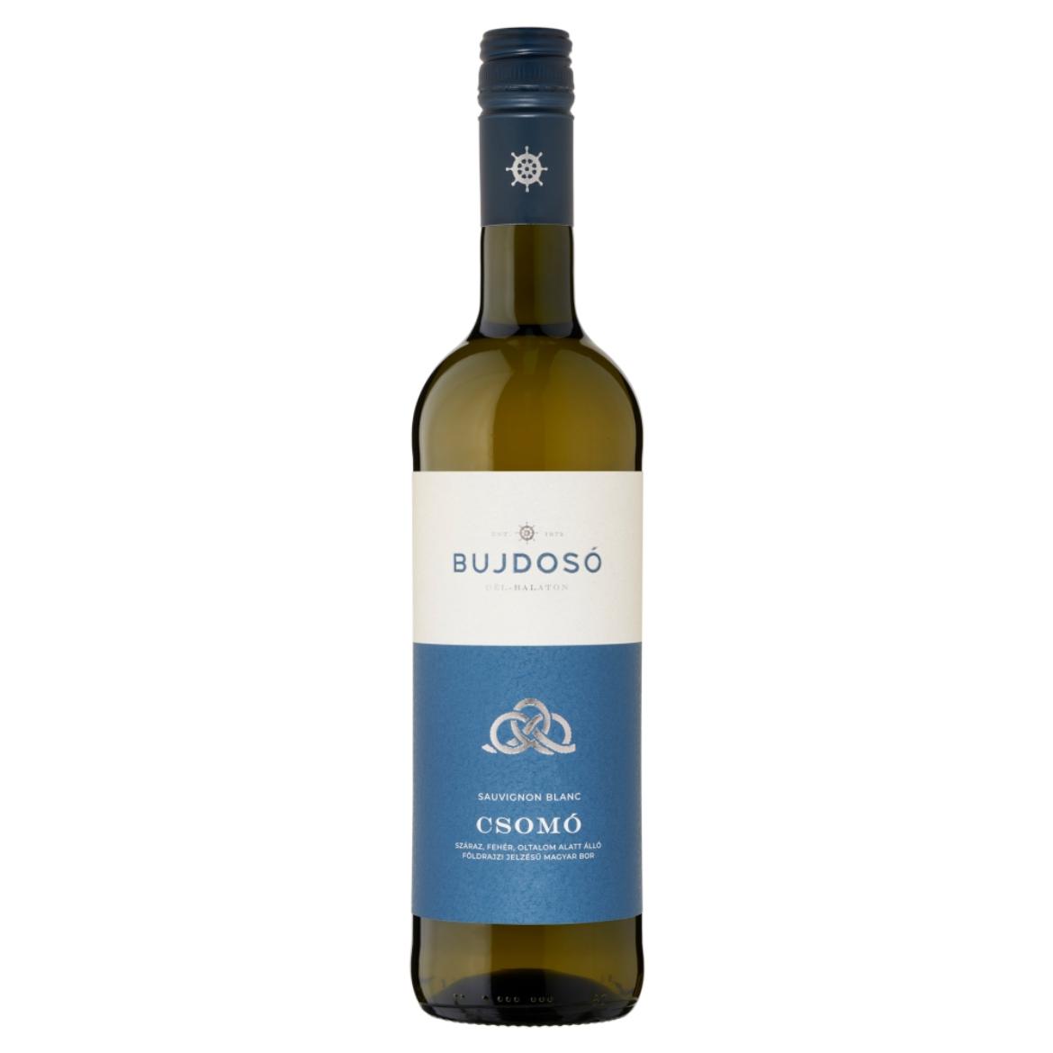 Bujdosó Csomó Balatonmelléki Sauvignon Blanc száraz fehér bor 12,0%