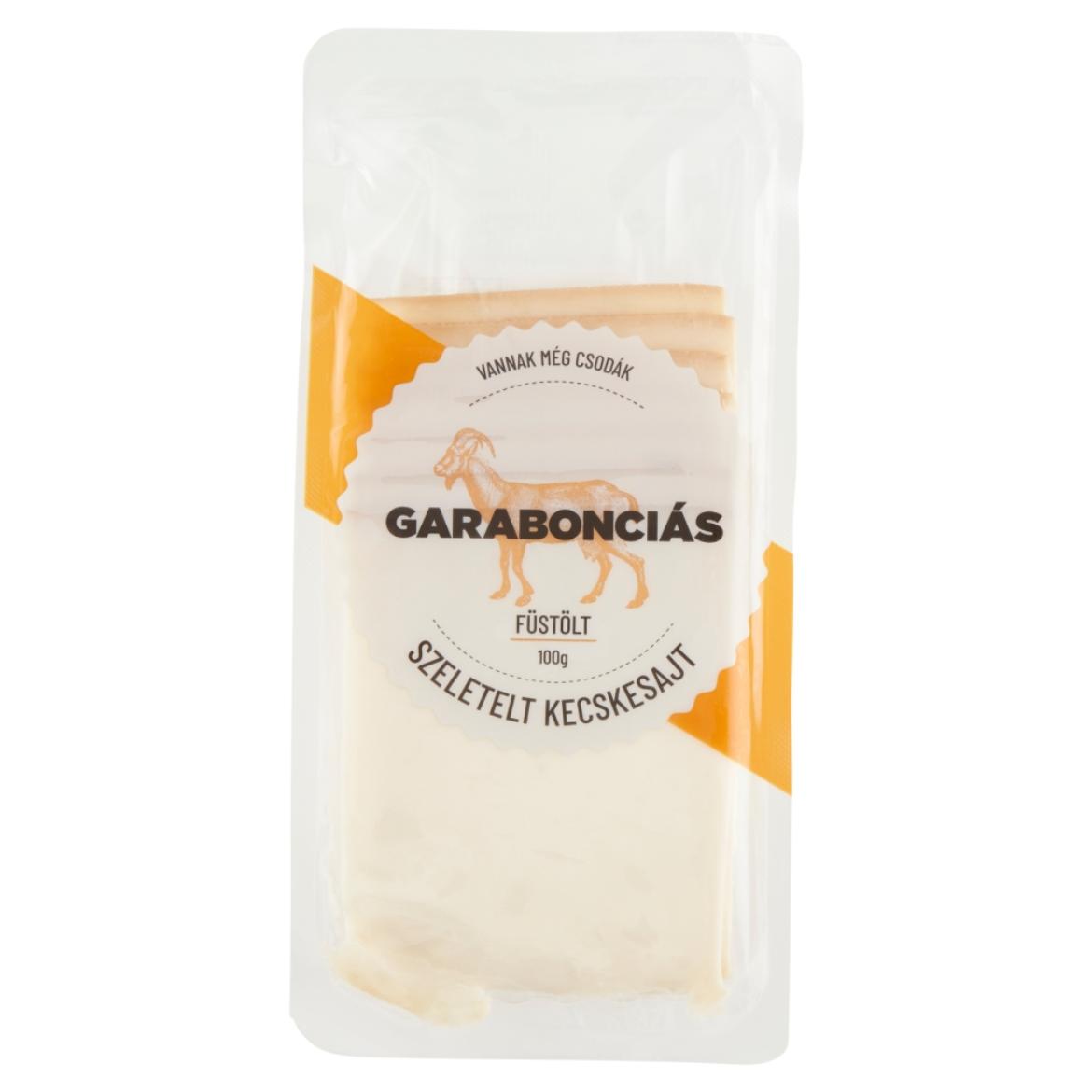 Garabonciás Füstölt Szeletelt Kecskesajt