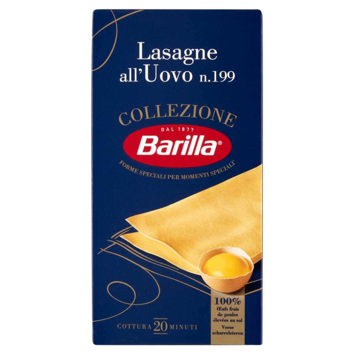 Barilla Lasagne 4 tojásos durum száraztészta lapok