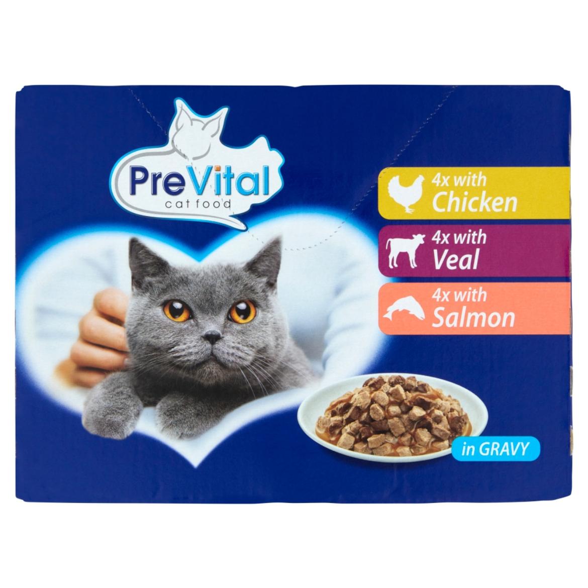 PreVital macska tasak MP vitalpack szósz 12x100g