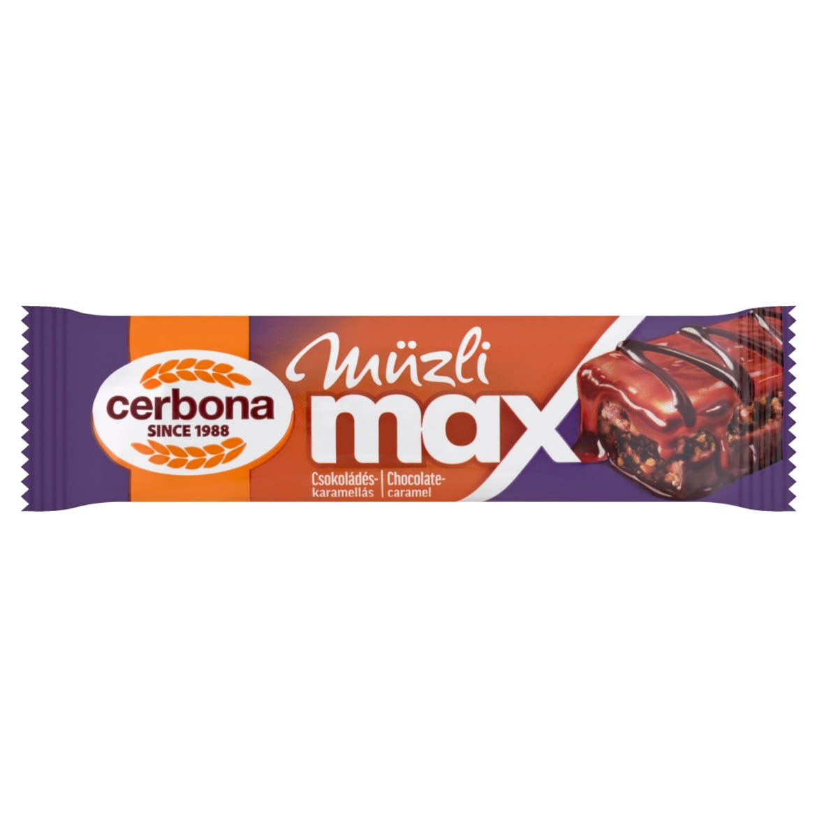 Cerbona Müzli Max csokoládés- karamellás