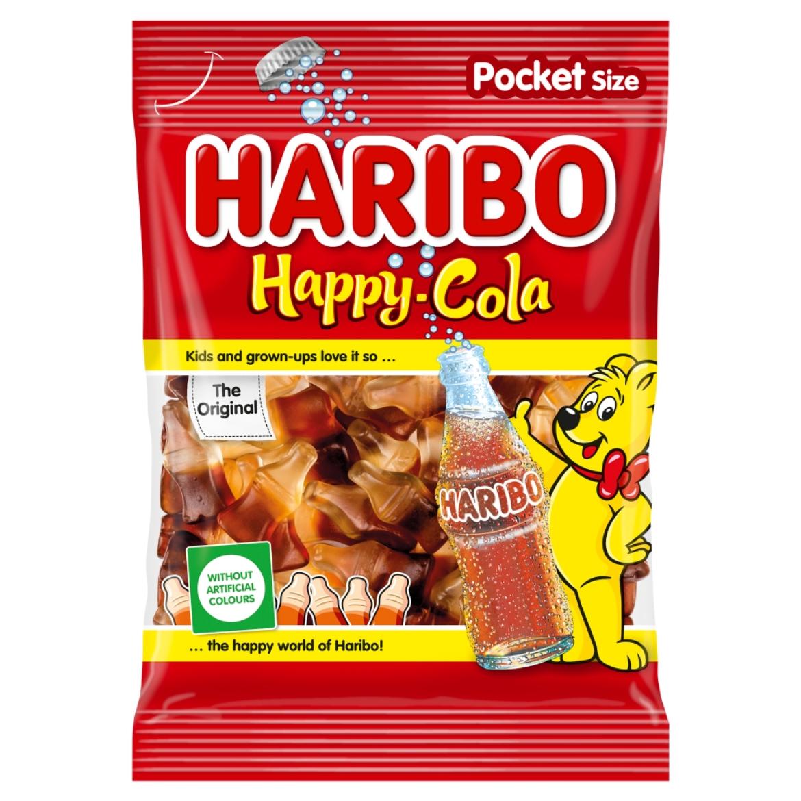 Haribo Happy Cola kólaízű gumicukorka