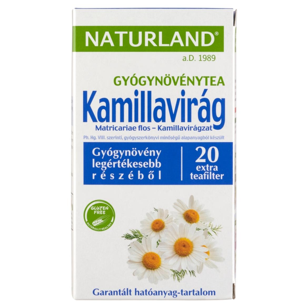 Naturland Herbal kamillavirág gyógynövénytea