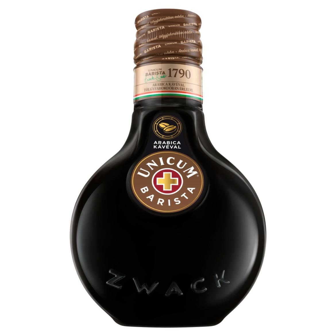 Zwack Unicum Barista gyógynövénylikőr arabica kávéval 34,5%
