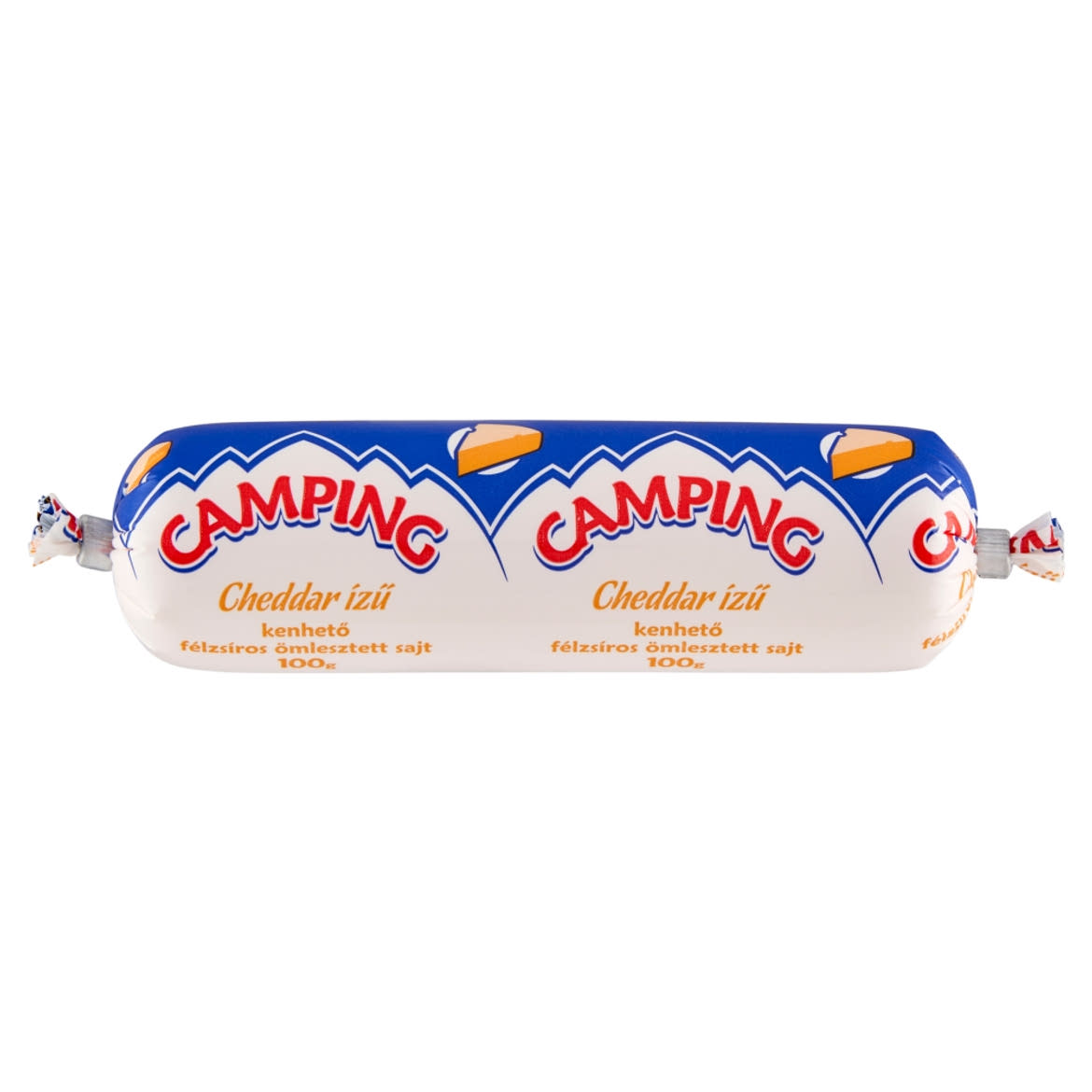Camping cheddar ízű kenhető félzsíros ömlesztett sajt