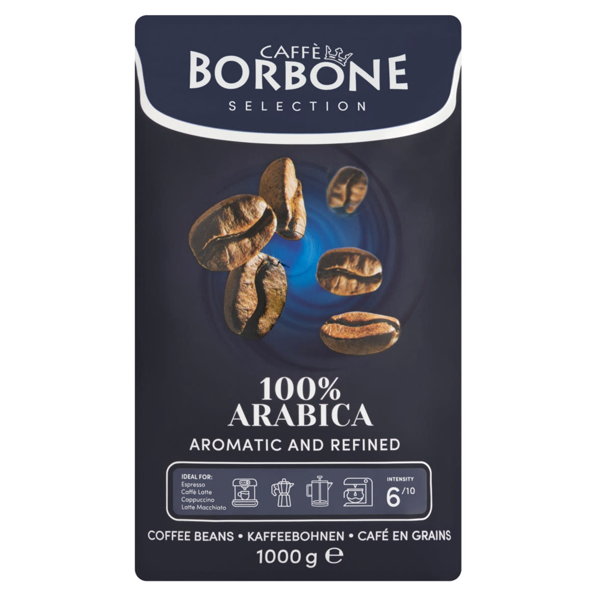 Caffè Borbone 100% Arabica szemes pörkölt kávé 1 kg