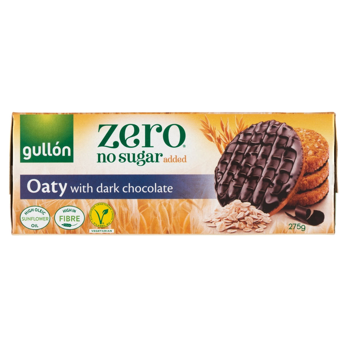 Gullón DietNature étcsokoládés zabkeksz édesítőszerrel