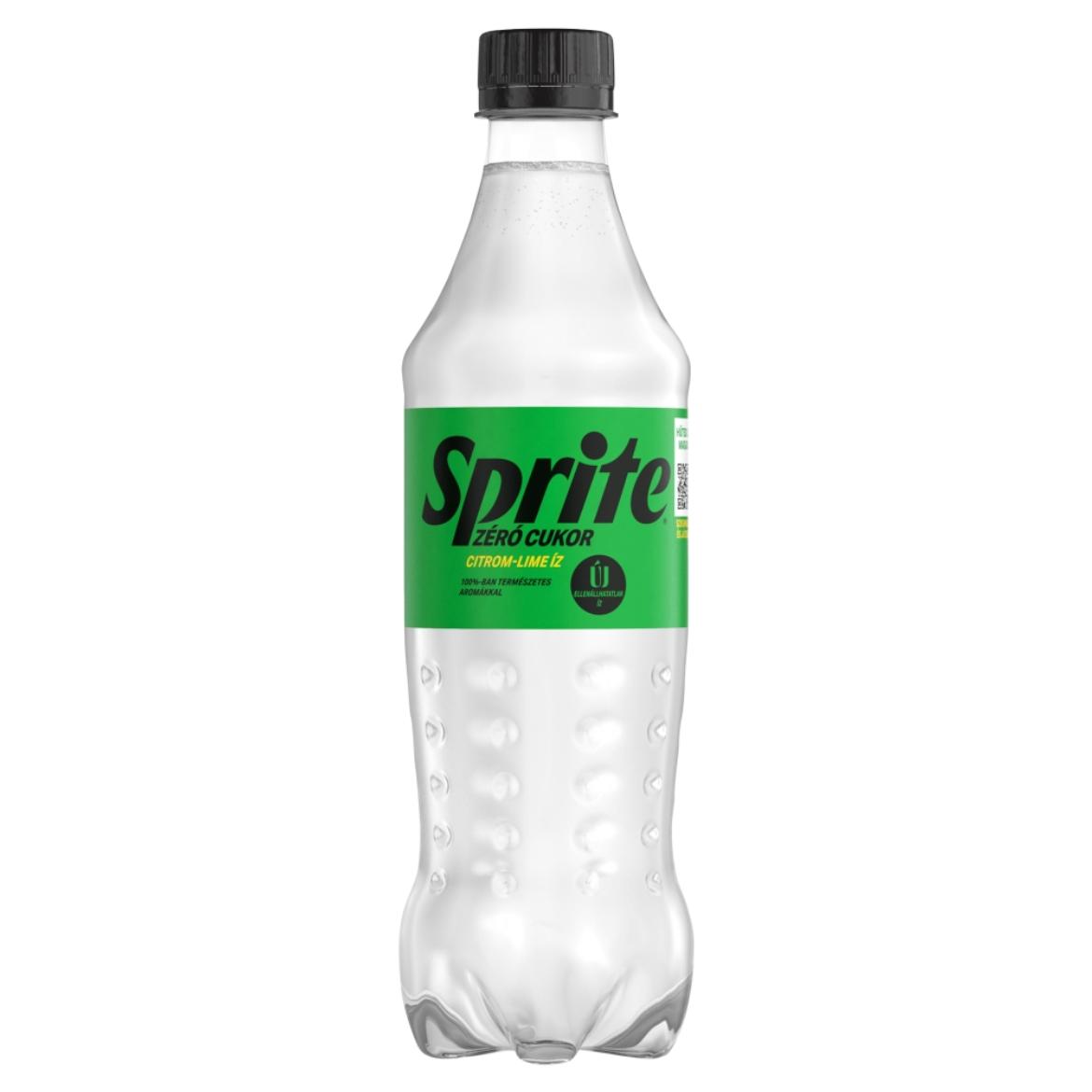 Sprite zéró cukor citrom- és limeízű energiamentes szénsavas üdítőital édesítőszerekkel