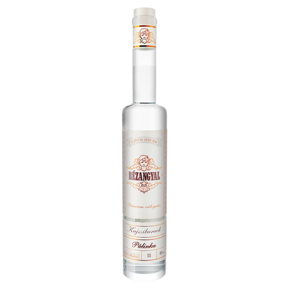 Rézangyal Prémium Válogatás kajszibarack pálinka 44% 0,5 l