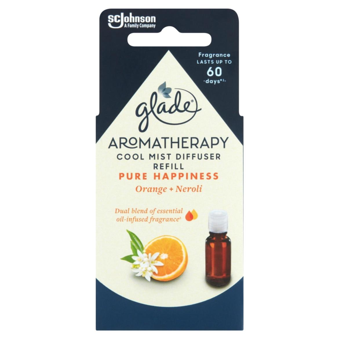 Glade Aromatherapy Cool Mist Diffuser Pure Happiness illóolaj párologtató utántöltő