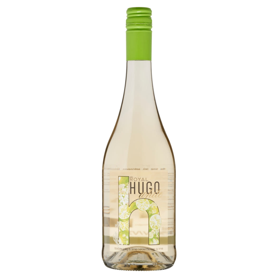 Hugo, bor alapú koktél 7,3%, 0,75 L +50 Ft visszaváltási díj, 0,75 L