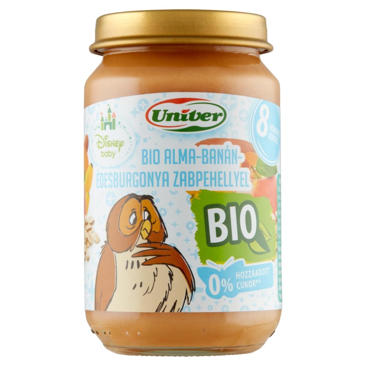 Univer bébiétel, alma-banán-édesburgonya zabpehellyel