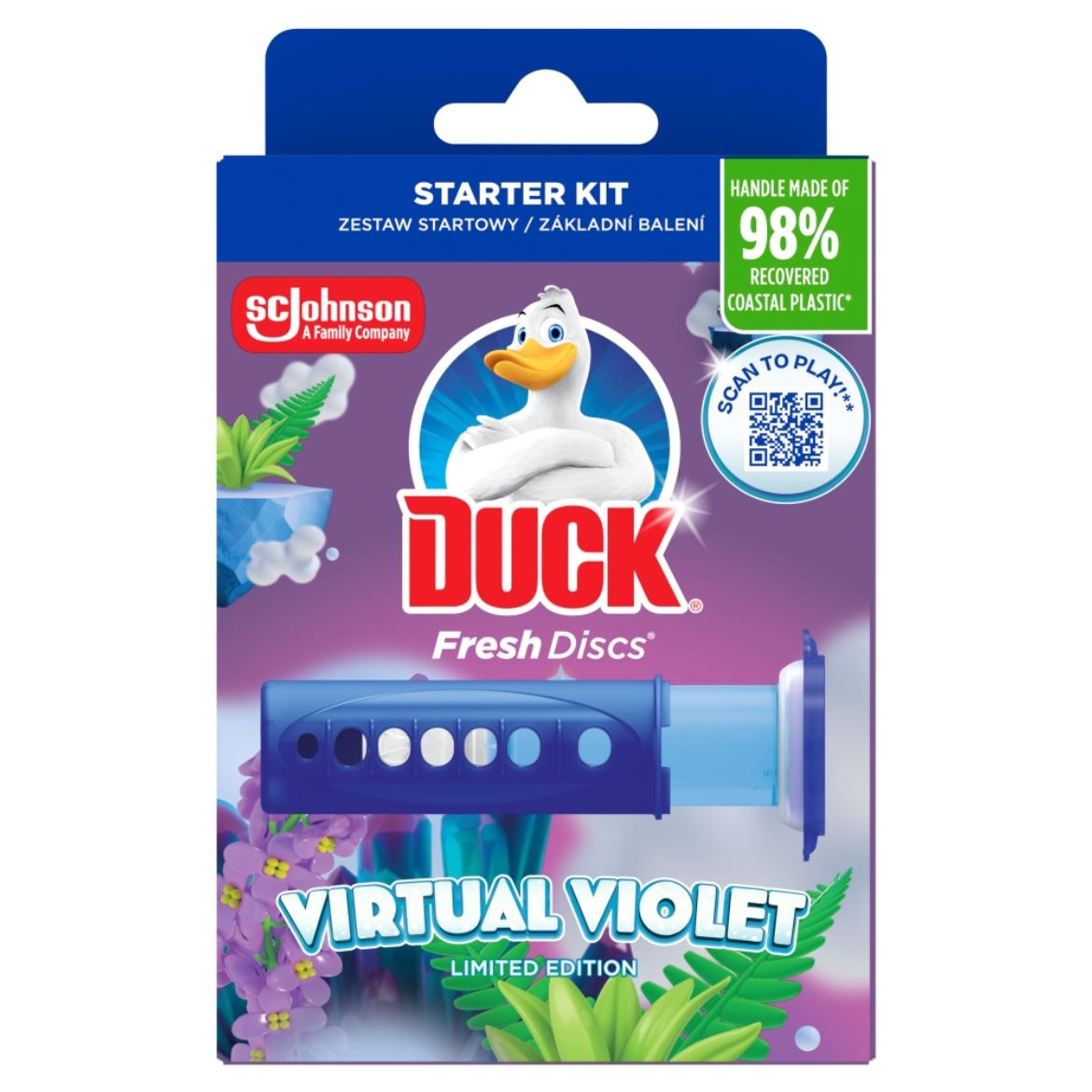 Duck Fresh Discs Virtual Violet WC-öblítő korong 36 ml