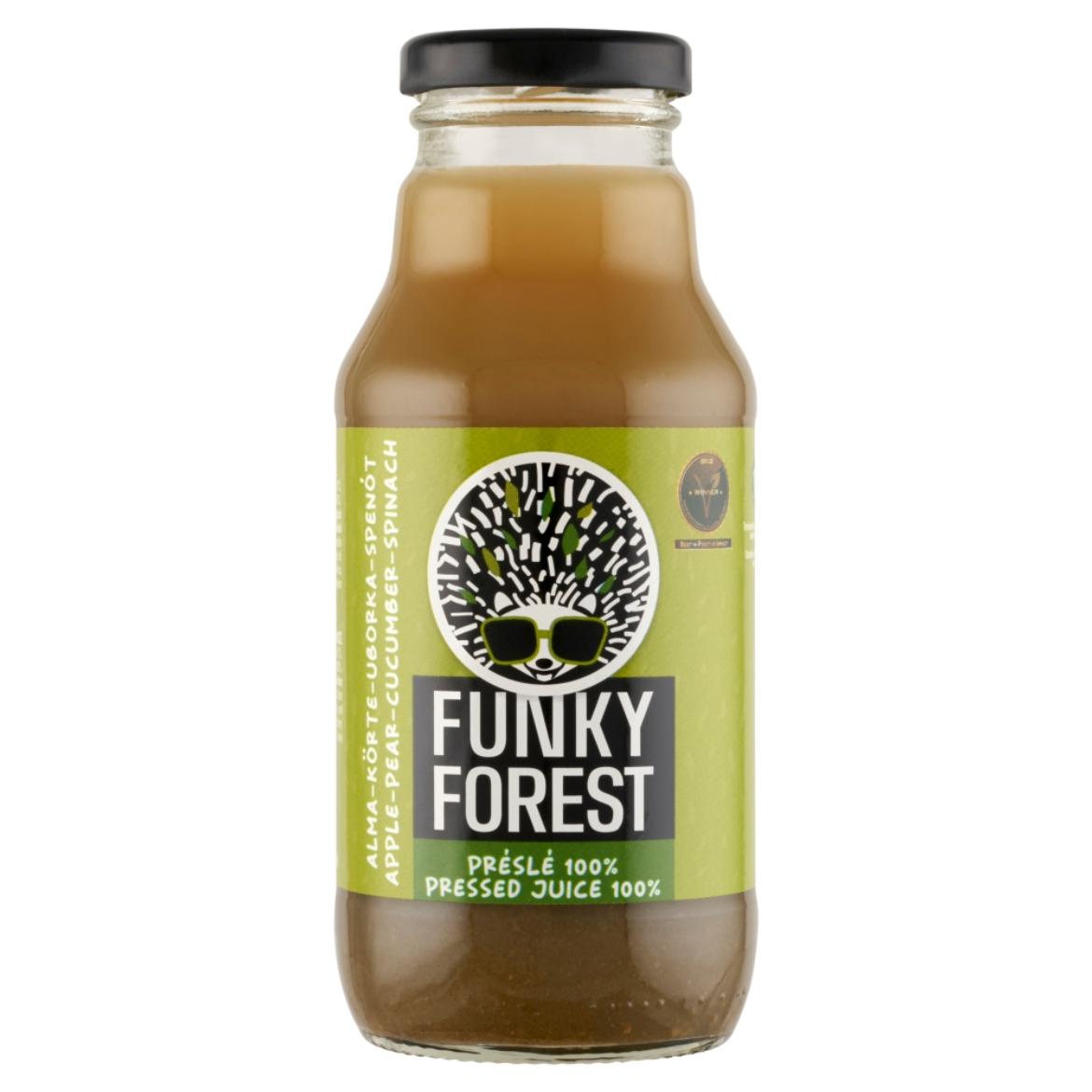 Funky Forest Tranquil Turtle Alma-körte-uborka-spenót préslé