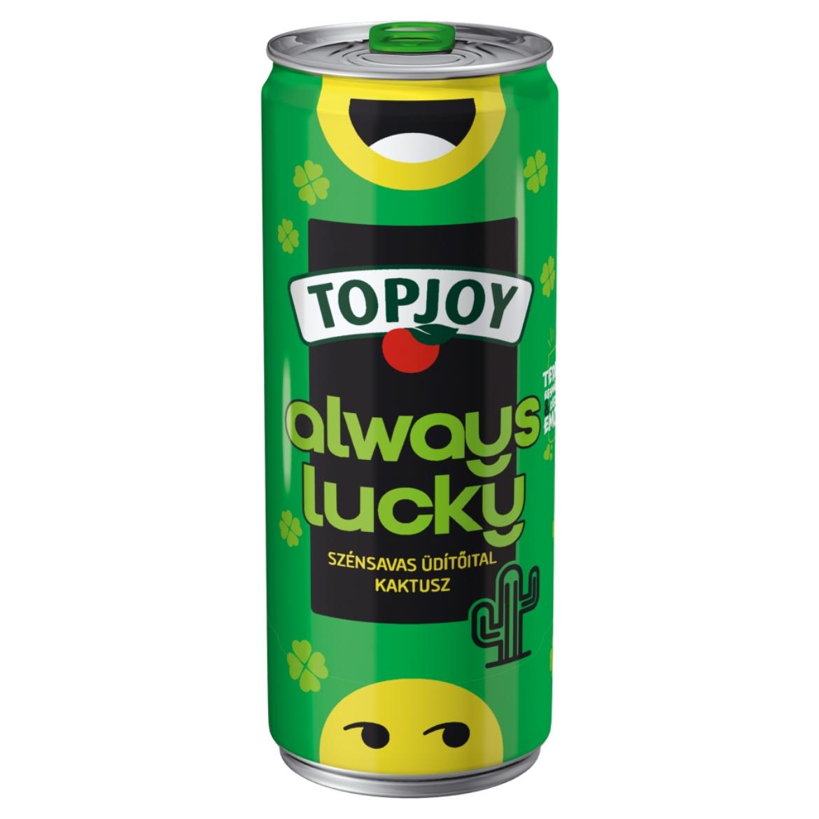 Topjoy kaktusz ízű szénsavas üdítőital