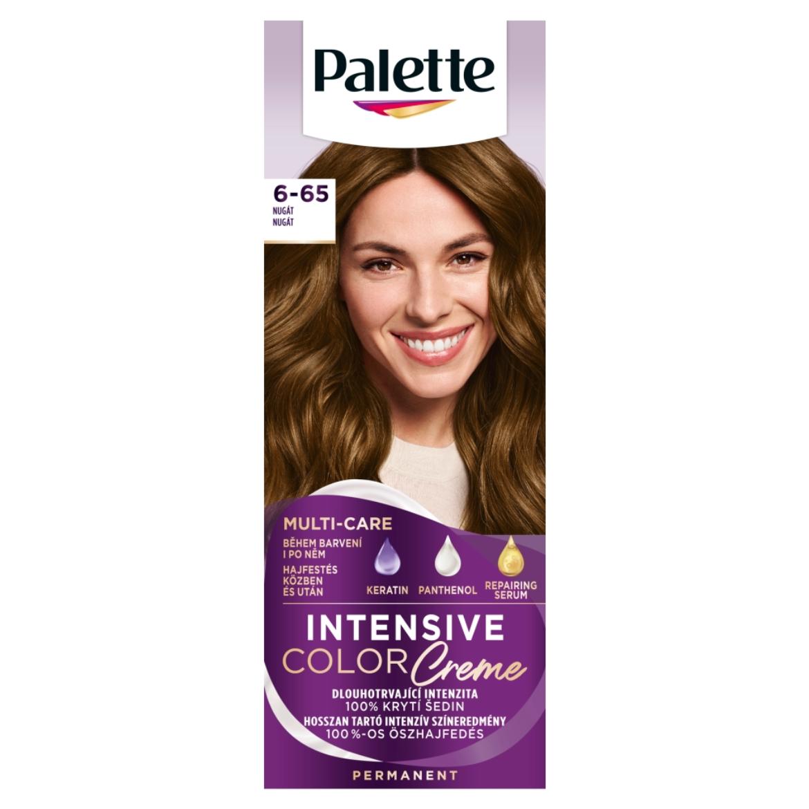 Schwarzkopf Palette Intensive Color Creme tartós hajfesték 6-65 nugát (W5)