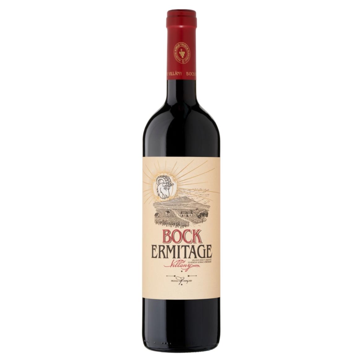 Bock Ermitage Villányi classicus száraz vörösbor 14%