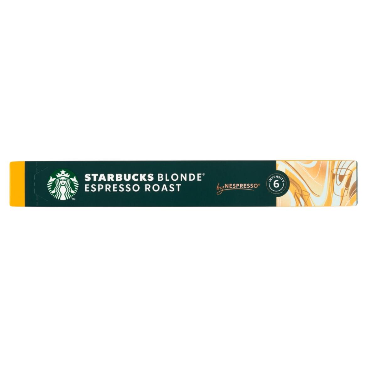 Starbucks by Nespresso Blonde Espresso őrölt pörkölt kávé 10 kapszula