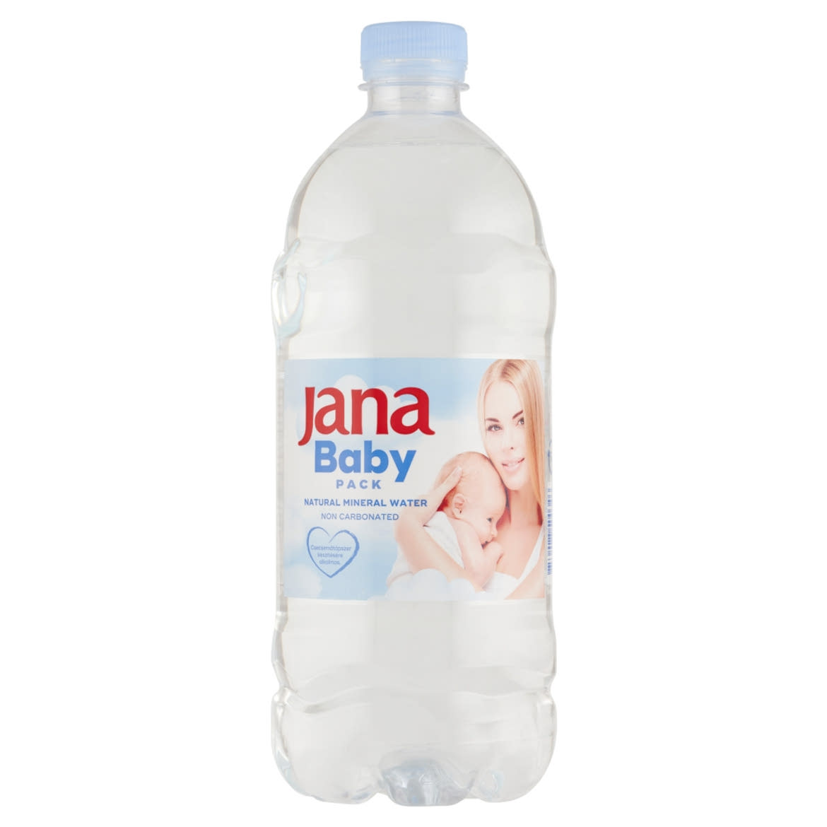 Jana Baby természetes szénsavmentes ásványvíz, + 50 ft betétdíj, 1 L