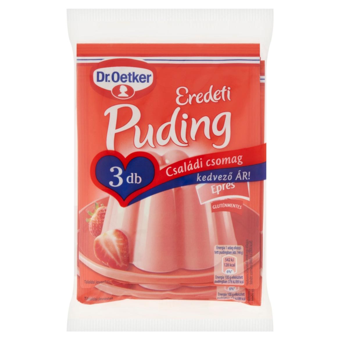 Dr. Oetker Eredeti Puding epres pudingpor 3 x