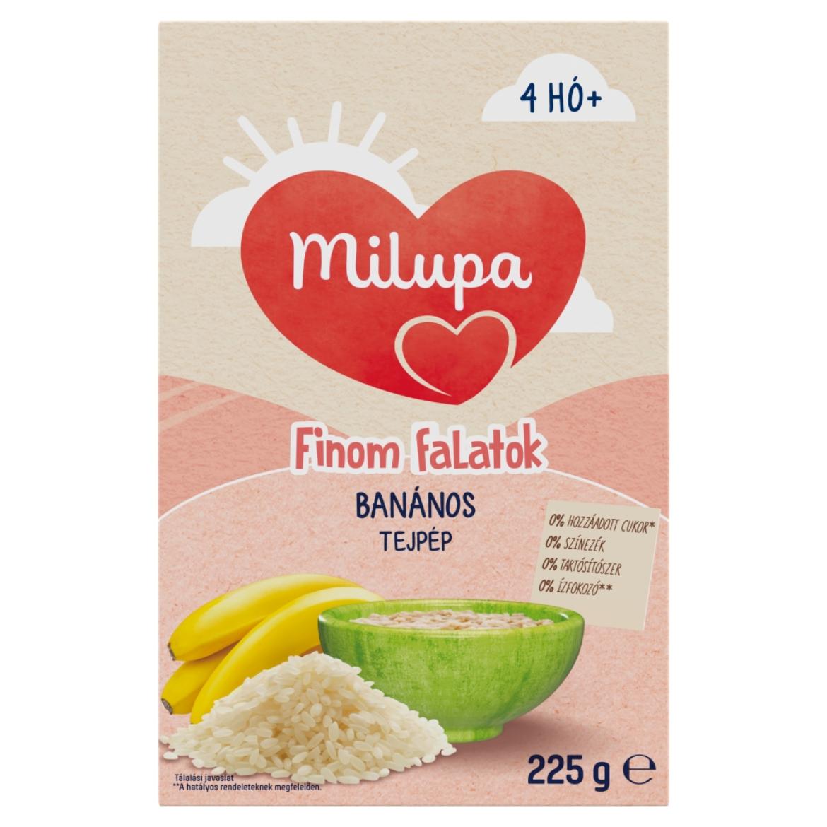 Milupa Finom falatok tejpép banános 4 hónapos kortól