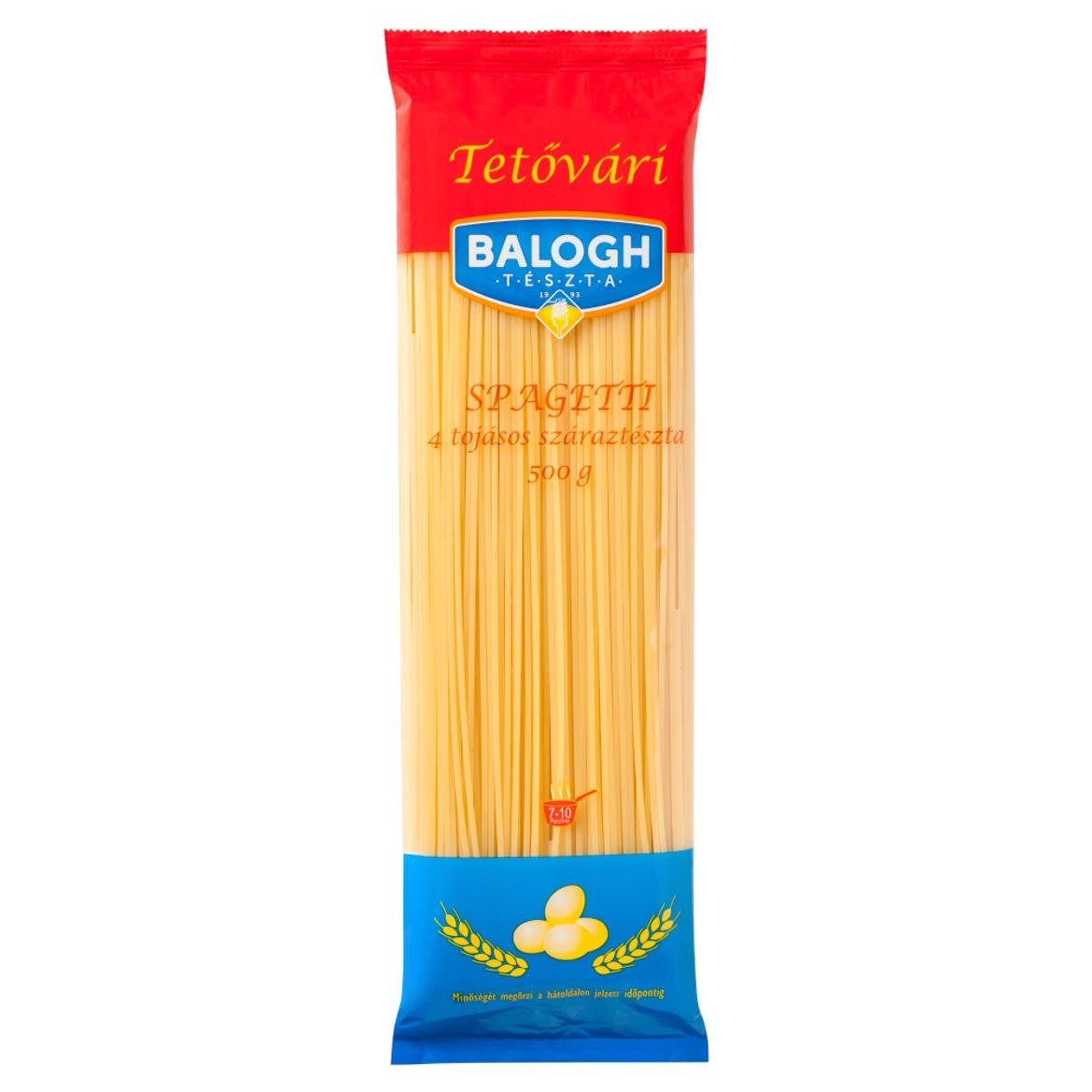 Balogh tetővári tészta 4 tojásos spagetti