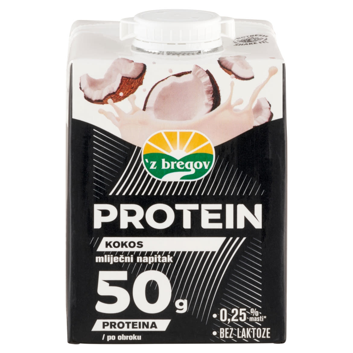 Z'bregov, High Protein ital UHT, kókusz ízű,