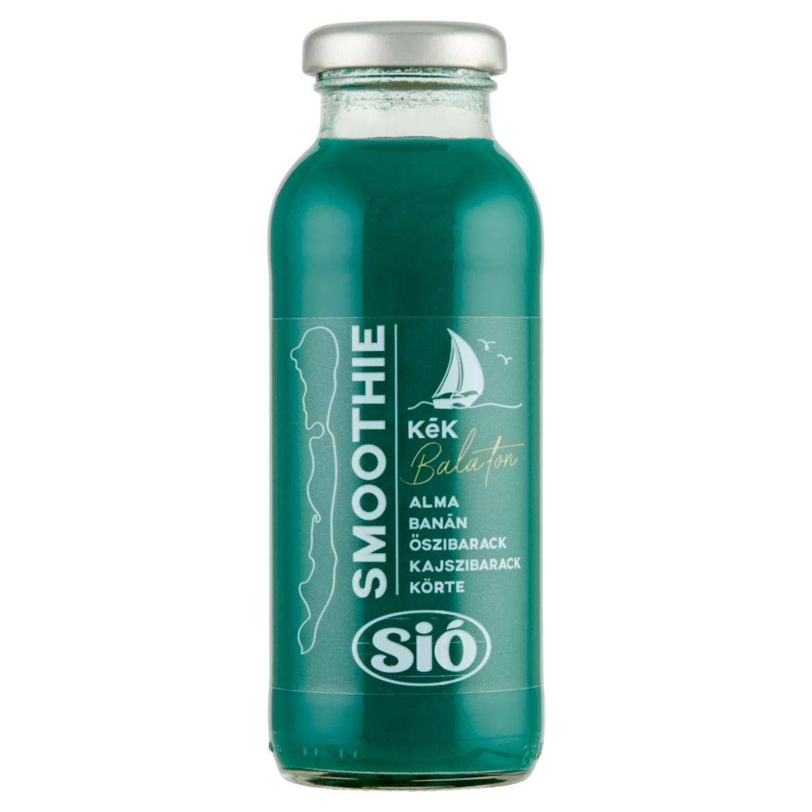 Sió Smoothie Kék Balaton vegyes gyümölcsital gyümölcsvelőkből és préselt gyümölcsléből
