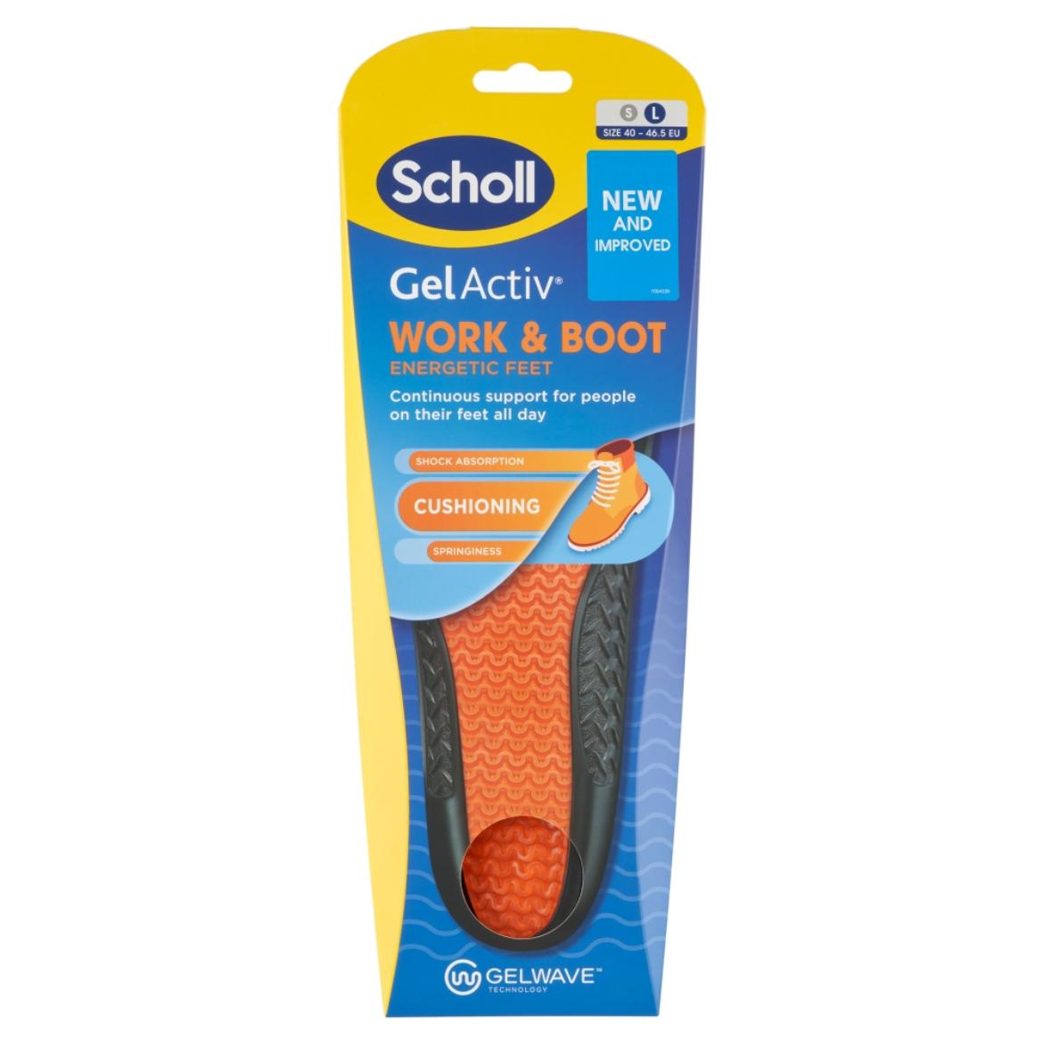 Scholl Gel Activ Work&Boots talpbetét L méret