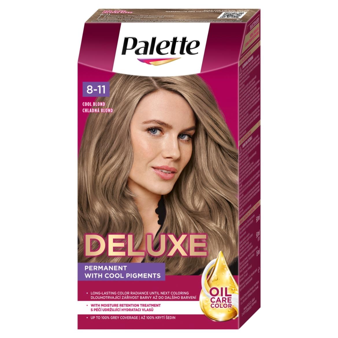 Palette Deluxe tartós hajfesték 8-11 hűvös természetes szőke