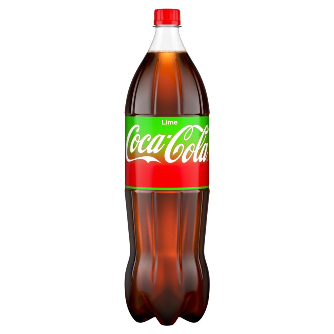 Coca-Cola Lime cola- és limeízű szénsavas üdítőital 1,75 l