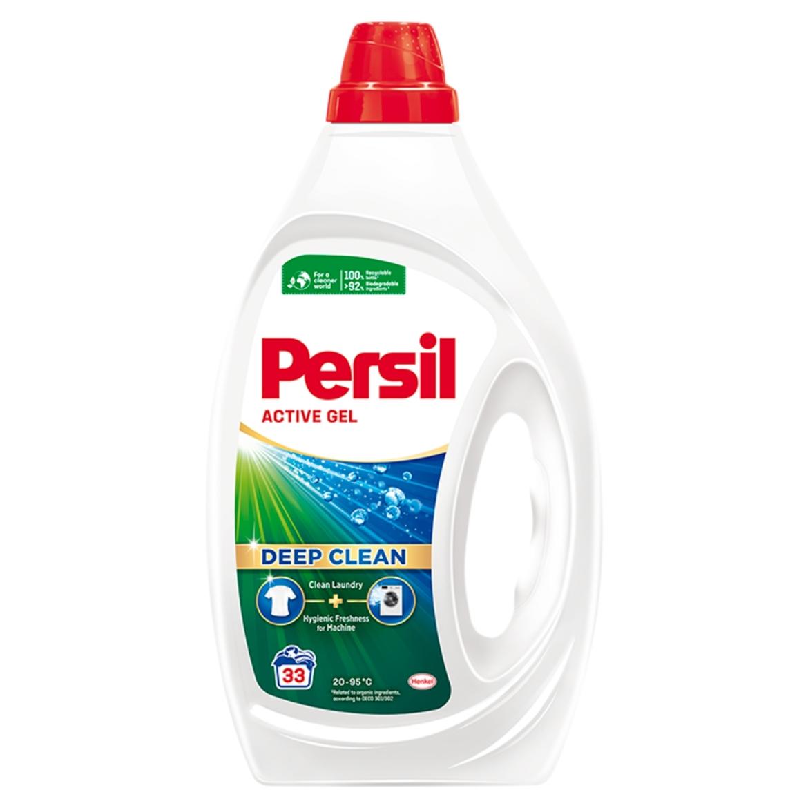 Persil Active Gel folyékony mosószer fehér és világos ruhákhoz 33 mosás 1,485 l