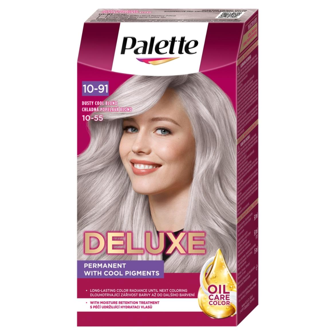 Palette Deluxe 10-55 füstös hűvösszőke intenzív krémhajfesték (240)