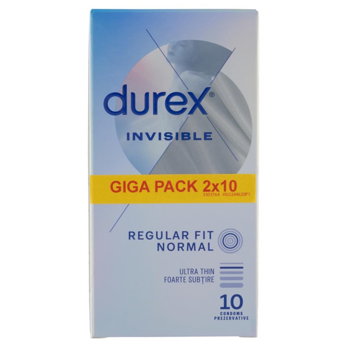 Durex Invisible Regular Fit óvszer