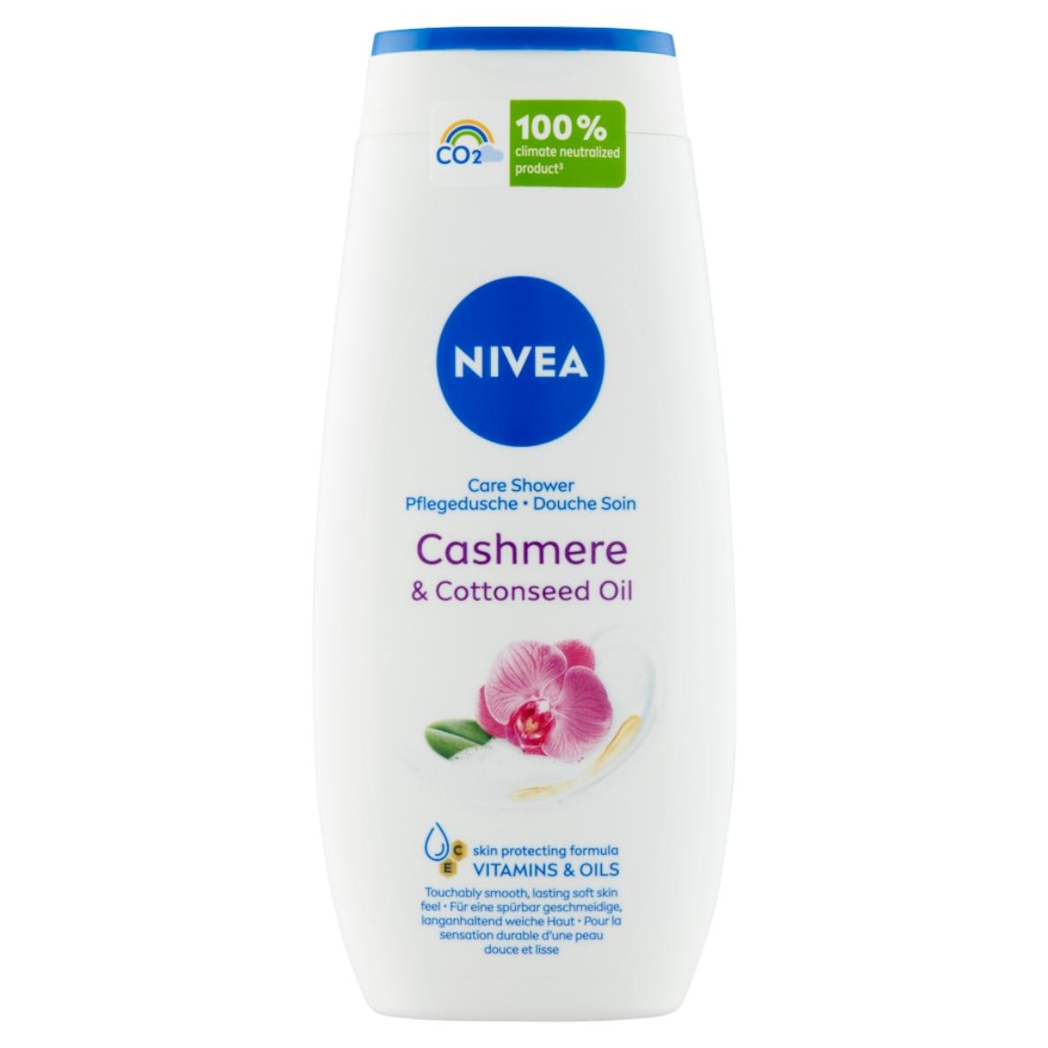 NIVEA Cashmere & Cotton Seed Oil krémtusfürdő