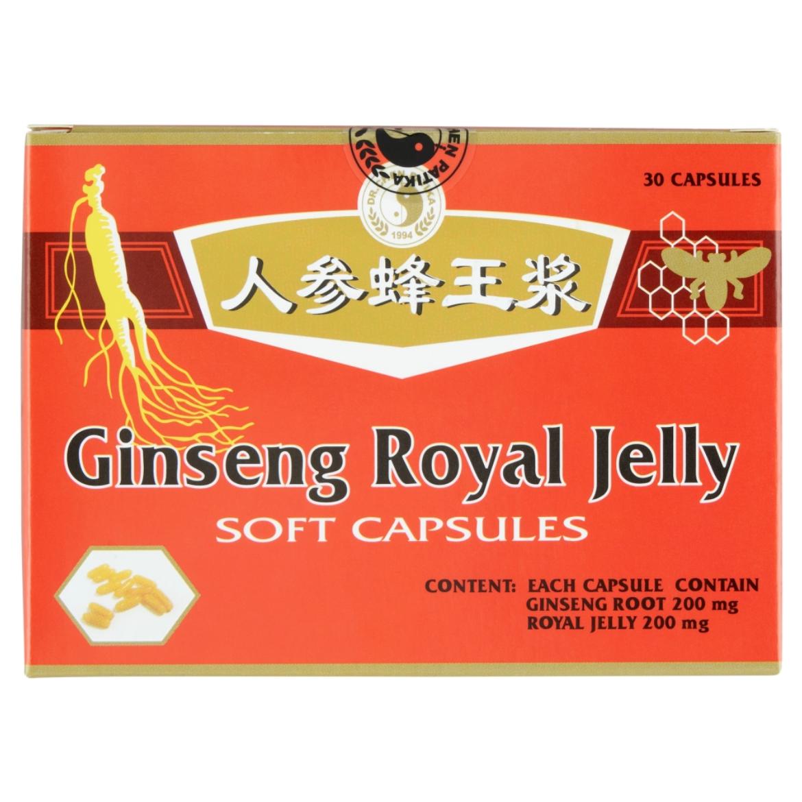 Dr. Chen Patika Ginseng Royal Jelly étrend-kiegészítő lágyzselatin kapszula 30 db
