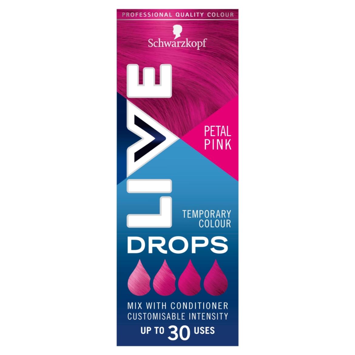 Schwarzkopf Color Live hajszínező /drops pink