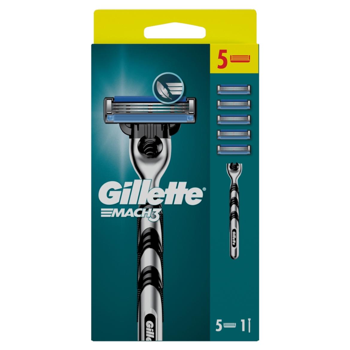 Gillette Mach3 Férfi Borotva – 5 db Borotvabetét