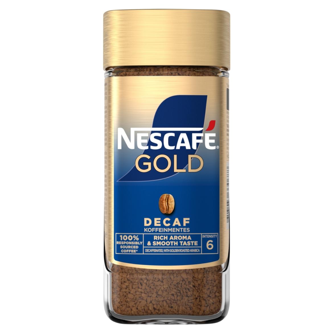 Nescafé Gold Decaf koffeinmentes azonnal oldódó kávé