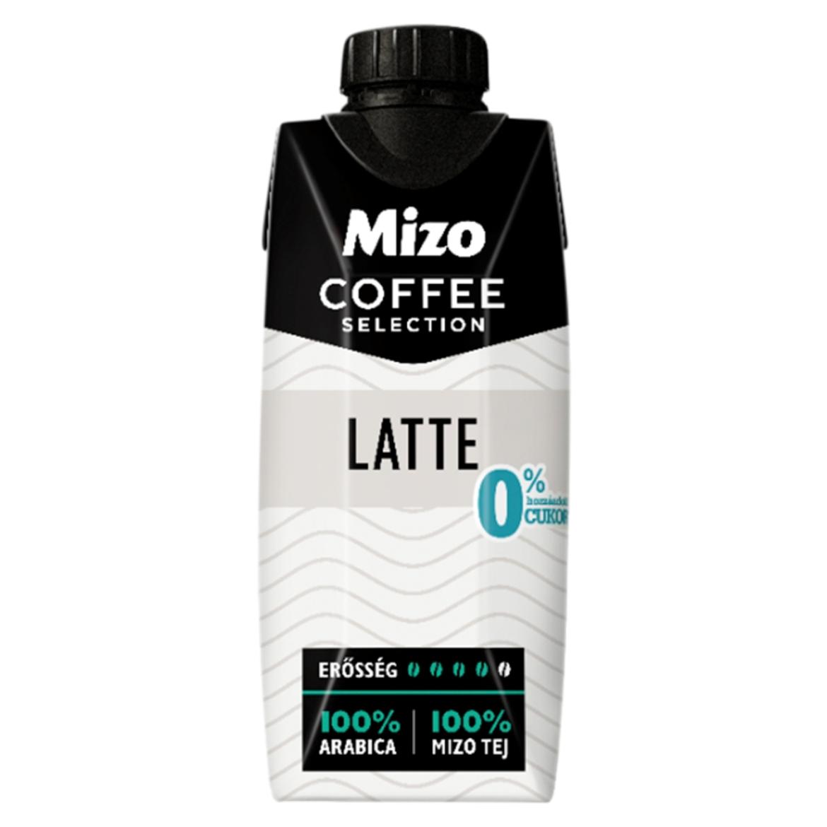 Mizo Coffee Selection Latte UHT zsírszegény kávés tej édesítőszerekkel