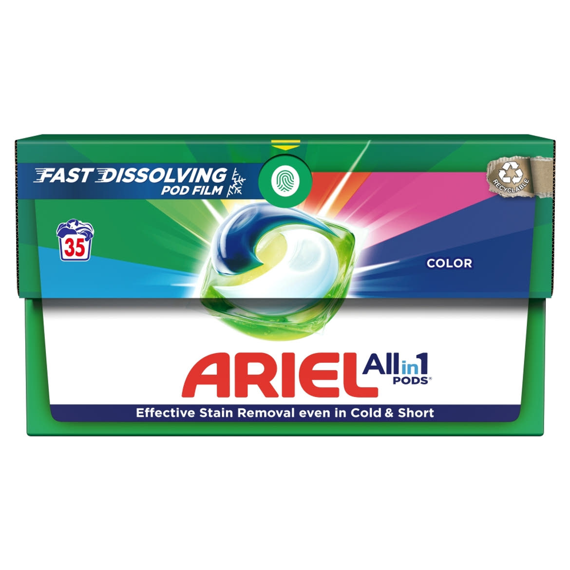 Ariel All-in-1 Color mosókapszula 35 mosás, 35 db