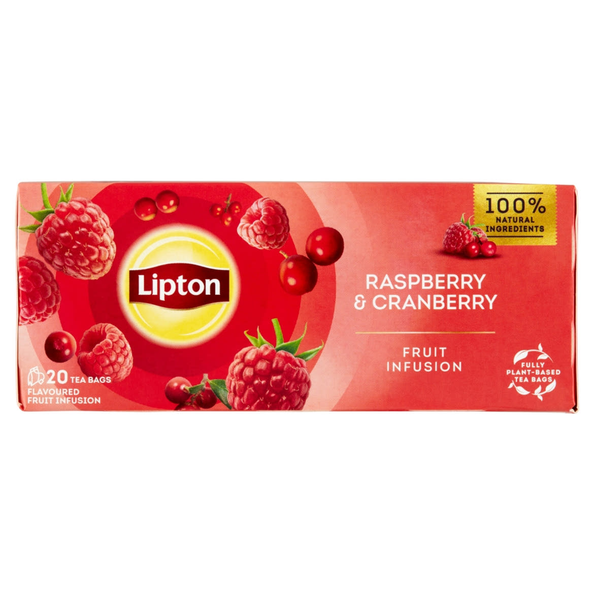 Lipton Málna Vörösáfonya tea 20db